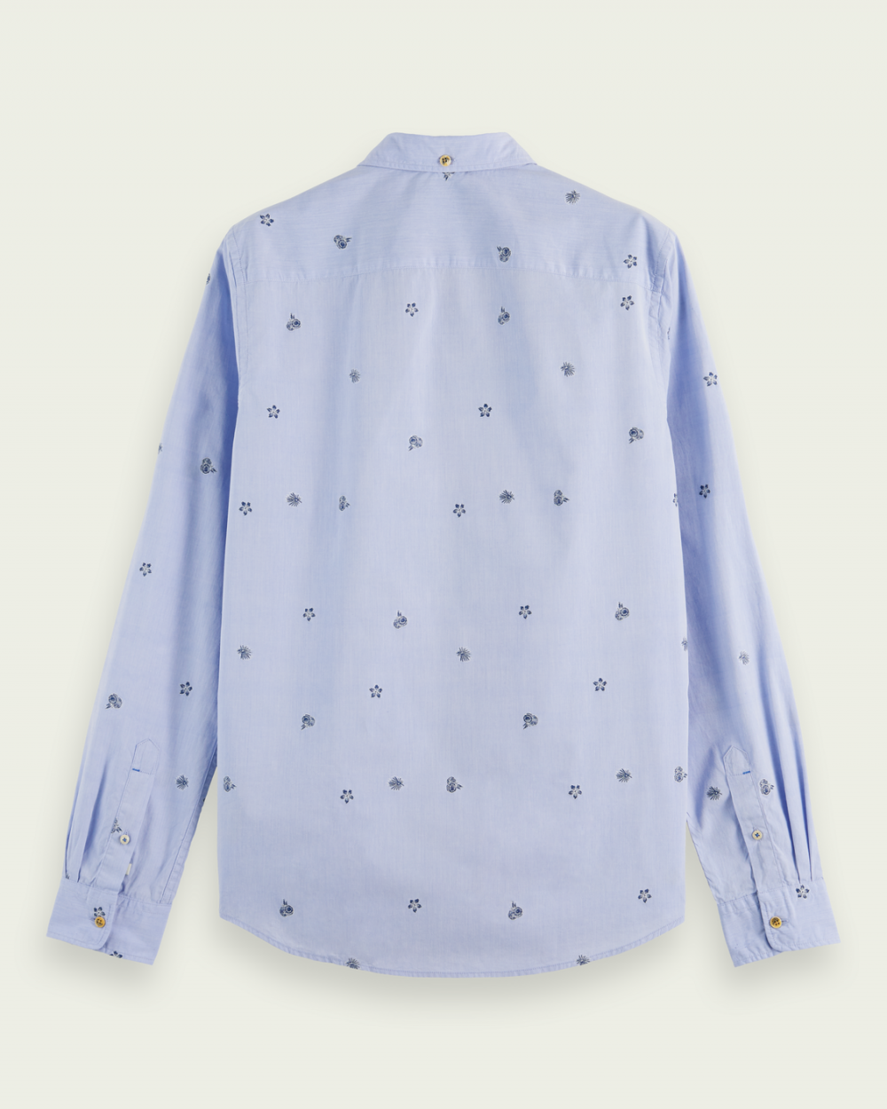 CAMISA SLIM FIT FIL-COUPÉ - BLUE - SCOTCH & SODA