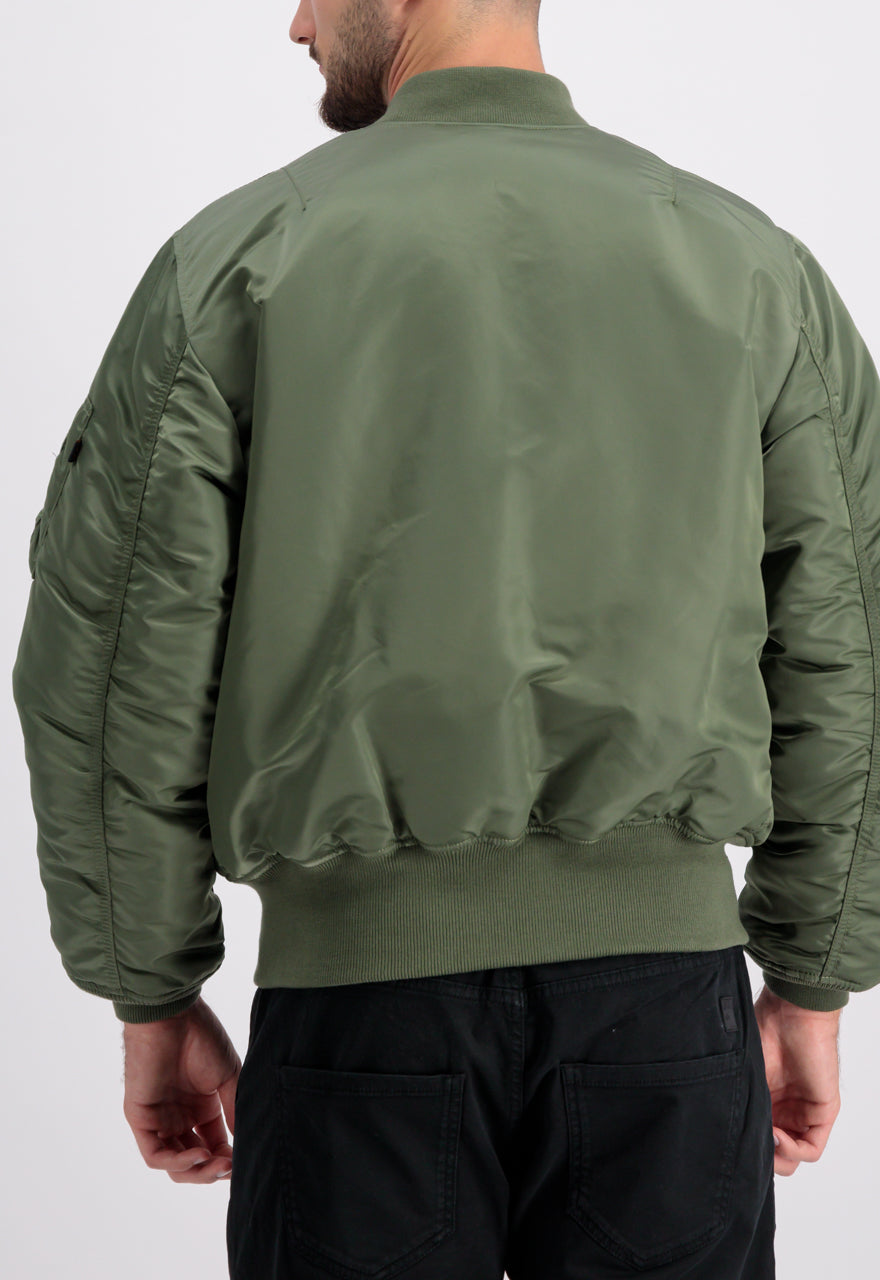 CHAQUETA BOMBER "MA-1" CLÁSICA - SAGE GREEN - ALPHA INDUSTRIES