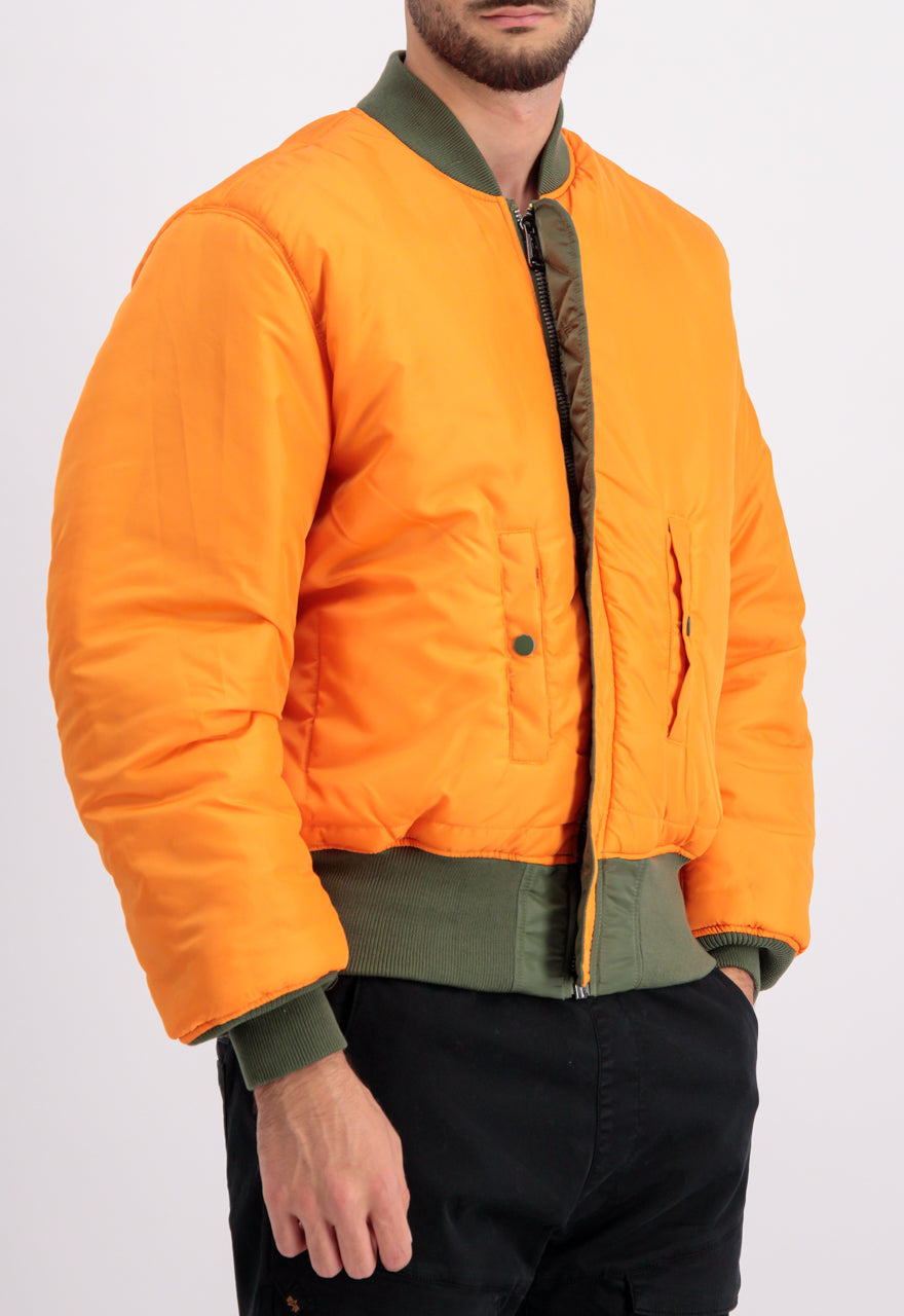 CHAQUETA BOMBER "MA-1" - VERDE MILITAR - ALPHA INDUSTRIES | 100101