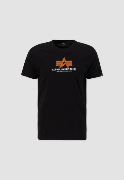 CAMISETA BÁSICA CON GOMA - NEGRO - ALPHA INDUSTRIES | 100501RB