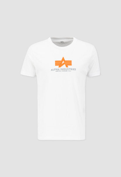 CAMISETA BÁSICA CON GOMA - BLANCO - ALPHA INDUSTRIES | 100501RB