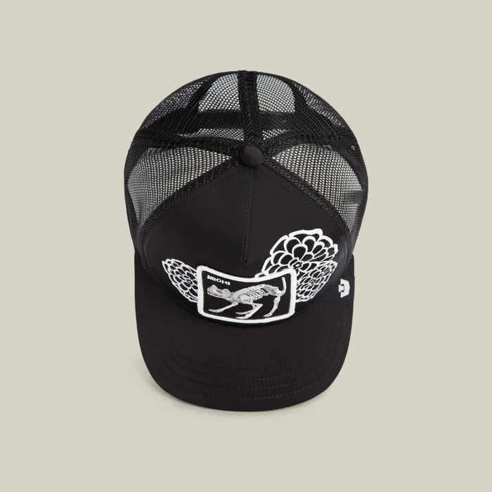 GORRA TRUCKER GATO "DIA DE MICHI" - NEGRO - GOORIN BROS THE FARM ANIMALS | 101-2481
