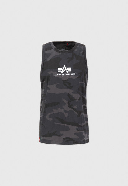 CAMISETA BÁSICA SIN MANGAS - CAMUFLAJE NEGRO - ALPHA INDUSTRIES | 126566C