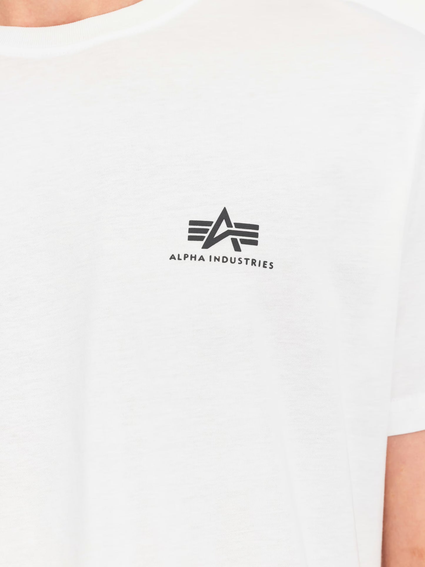 BACKPRINT TSHIRT - BLANCO - ALPHA INDUSTRIES | 128507