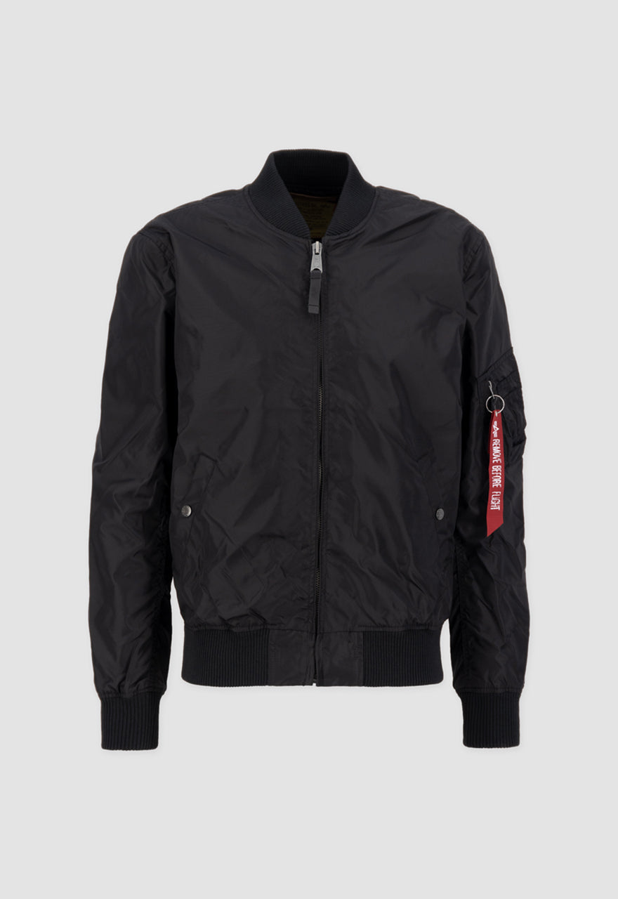 CHAQUETA BOMBER FINA "MA-1 TT" - NEGRO - ALPHA INDUSTRIES | 191103