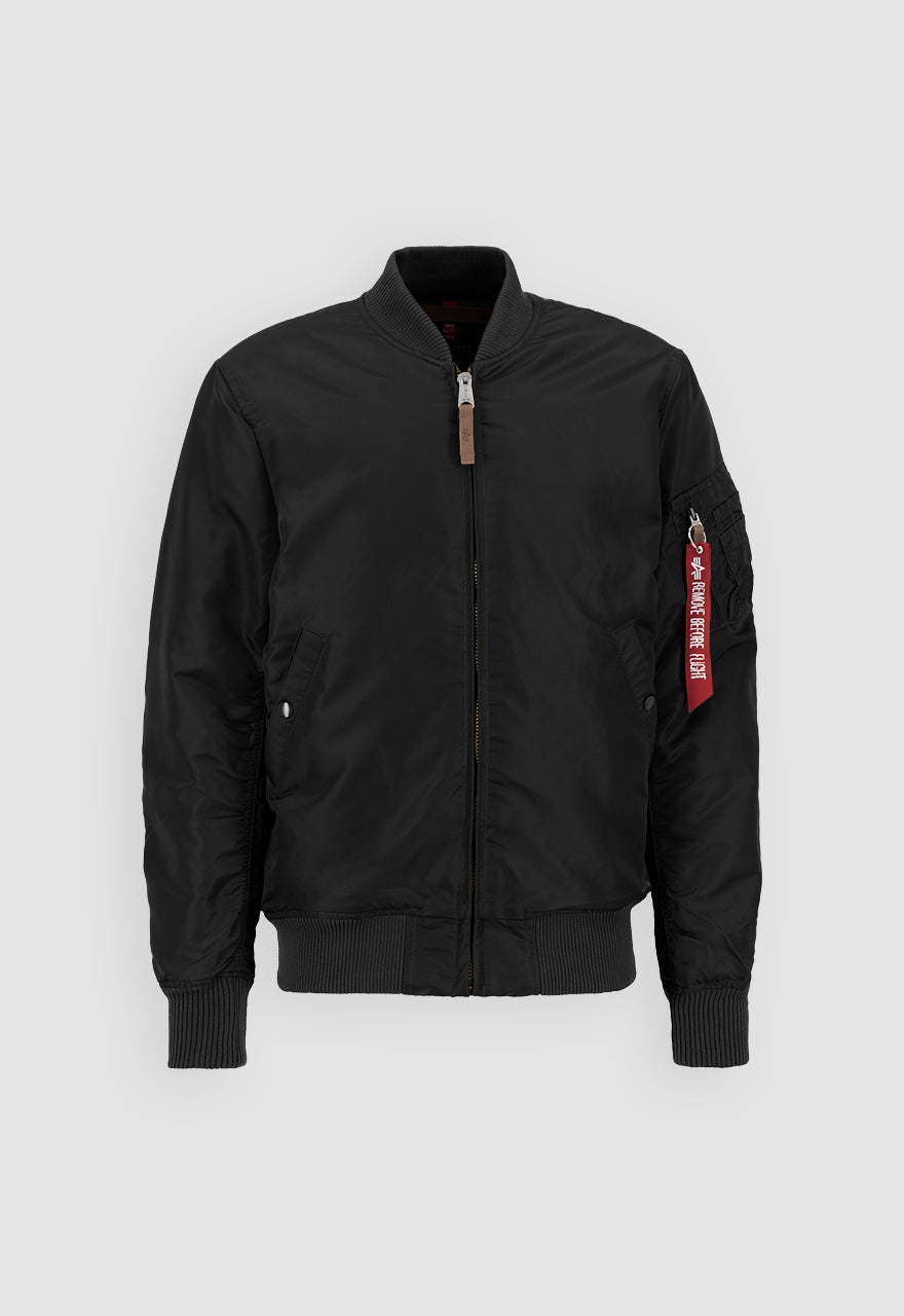 CHAQUETA BOMBER "MA-1 VF 59 LONG" - BLACK - ALPHA INDUSTRIES