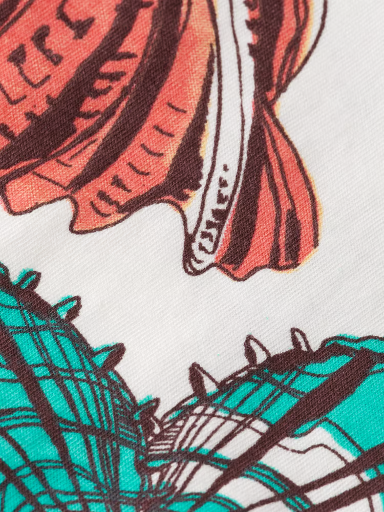 CAMISETA CON ESTAMPADO INTEGRAL "OCÉANO" - MULTICOLOR - SCOTCH & SODA | 177101