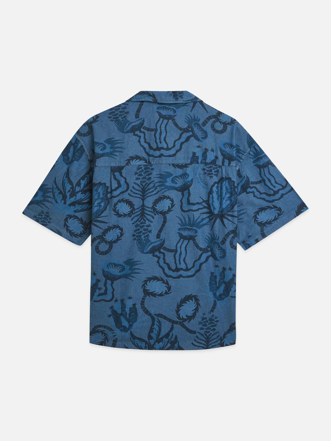 CAMISA PRINTED "CHAMBRAY" - AZUL - SCOTCH & SODA | 182239