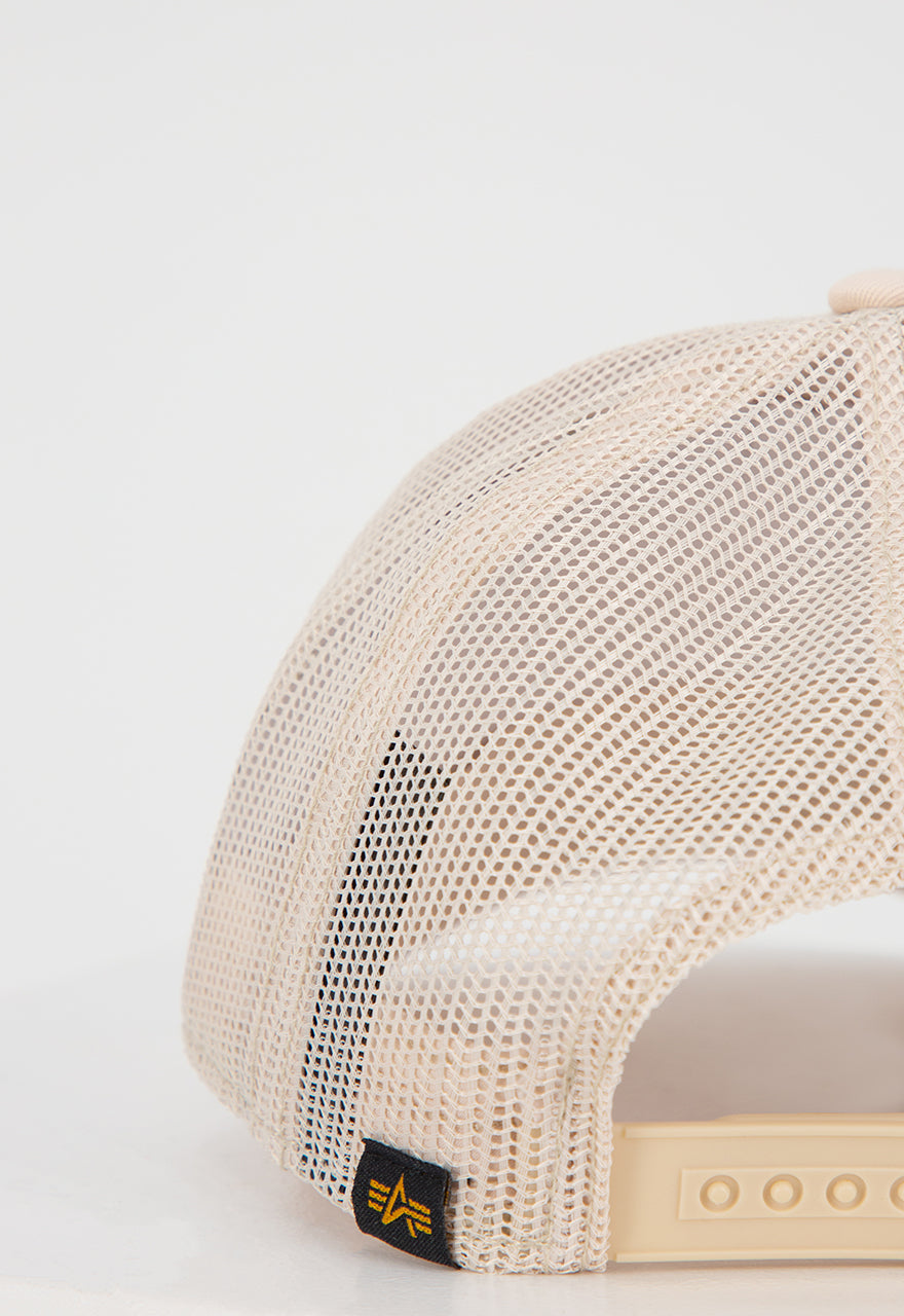 GORRA TRUCKER BÁSICA - CREMA - ALPHA INDUSTRIES | 186902