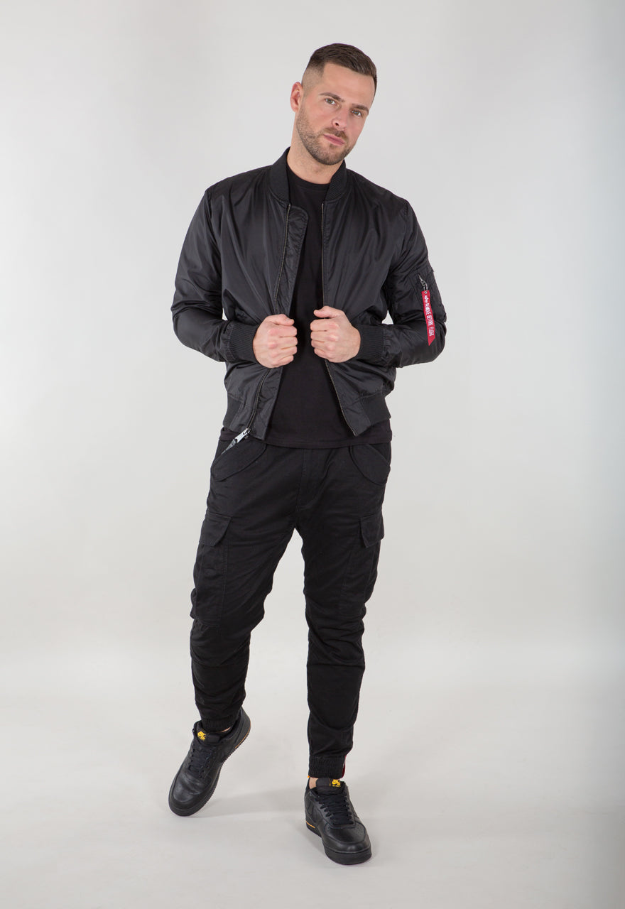 CHAQUETA BOMBER "MA-1 TT" - BLACK - ALPHA INDUSTRIES