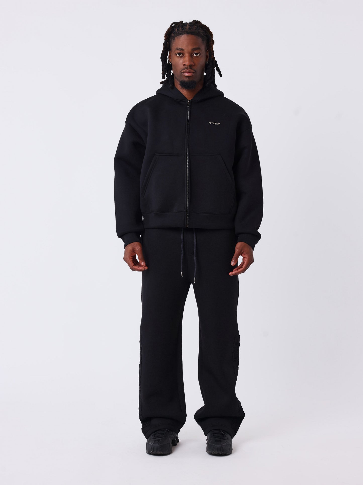 SUDADERA CREMALLERA Y CAPUCHA NEOPRENO - NEGRO - PROJECT X PARIS | PXP 2533188_BK