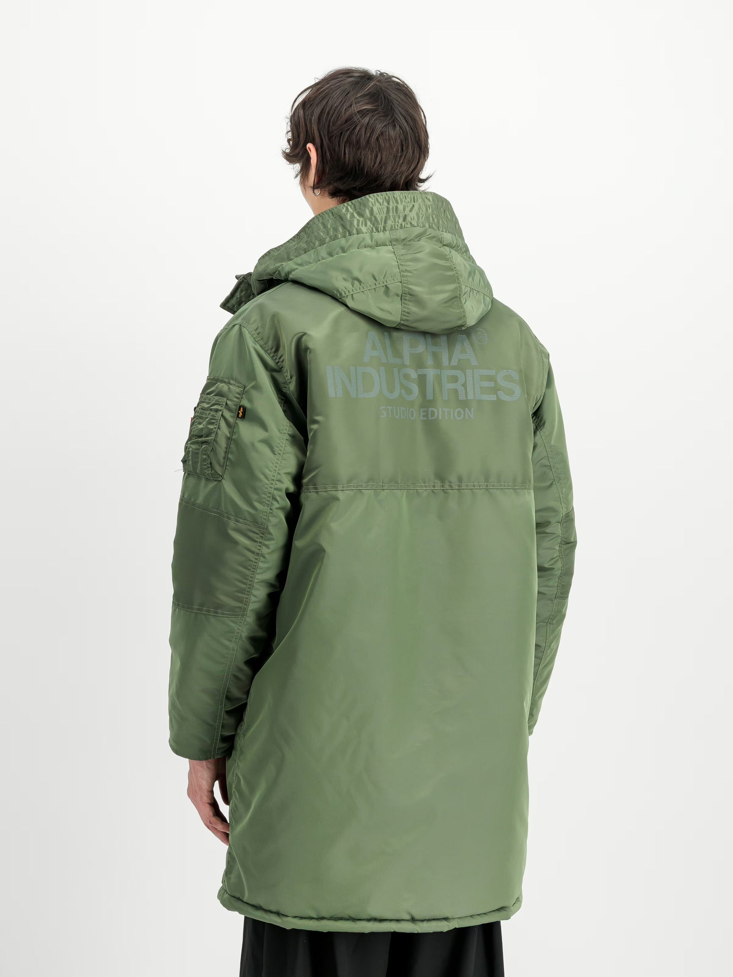 CHAQUETA PARKA "STUDIO FIELD PARKA WINTER" - VERDE MILITAR - ALPHA INDUSTRIES | 258119