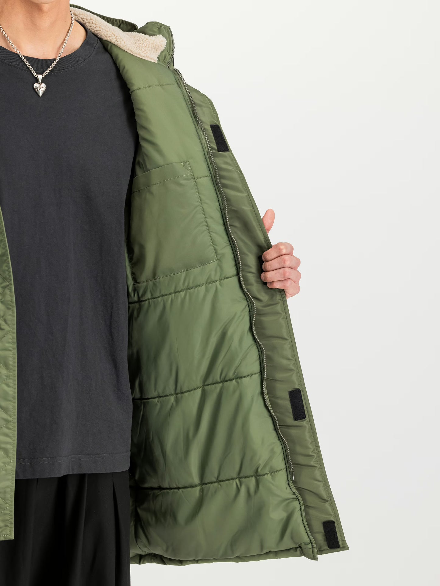 CHAQUETA PARKA "STUDIO FIELD PARKA WINTER" - VERDE MILITAR - ALPHA INDUSTRIES | 258119