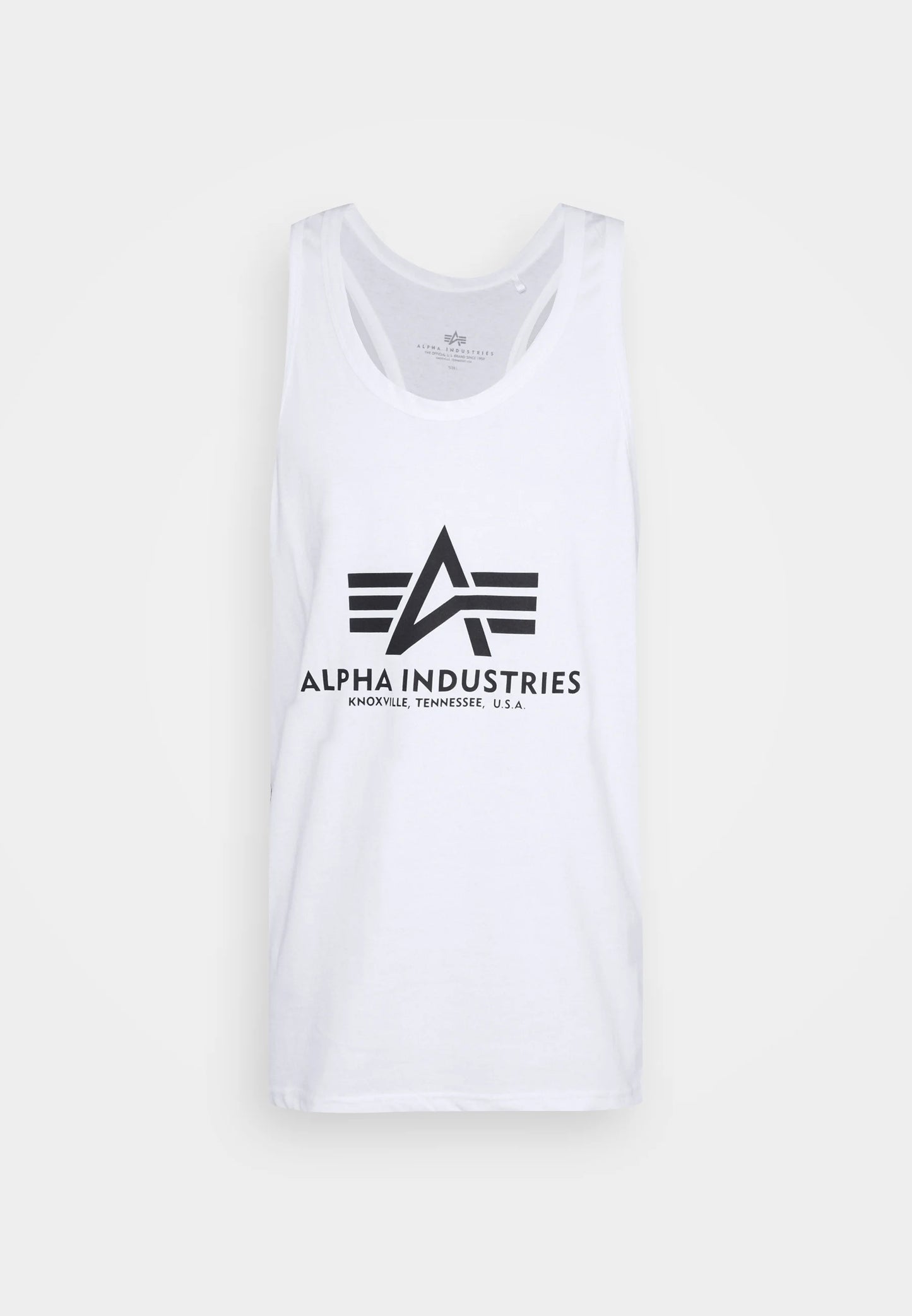 CAMISETA BÁSICA SIN MANGAS - BLANCO - ALPHA INDUSTRIES | 126566