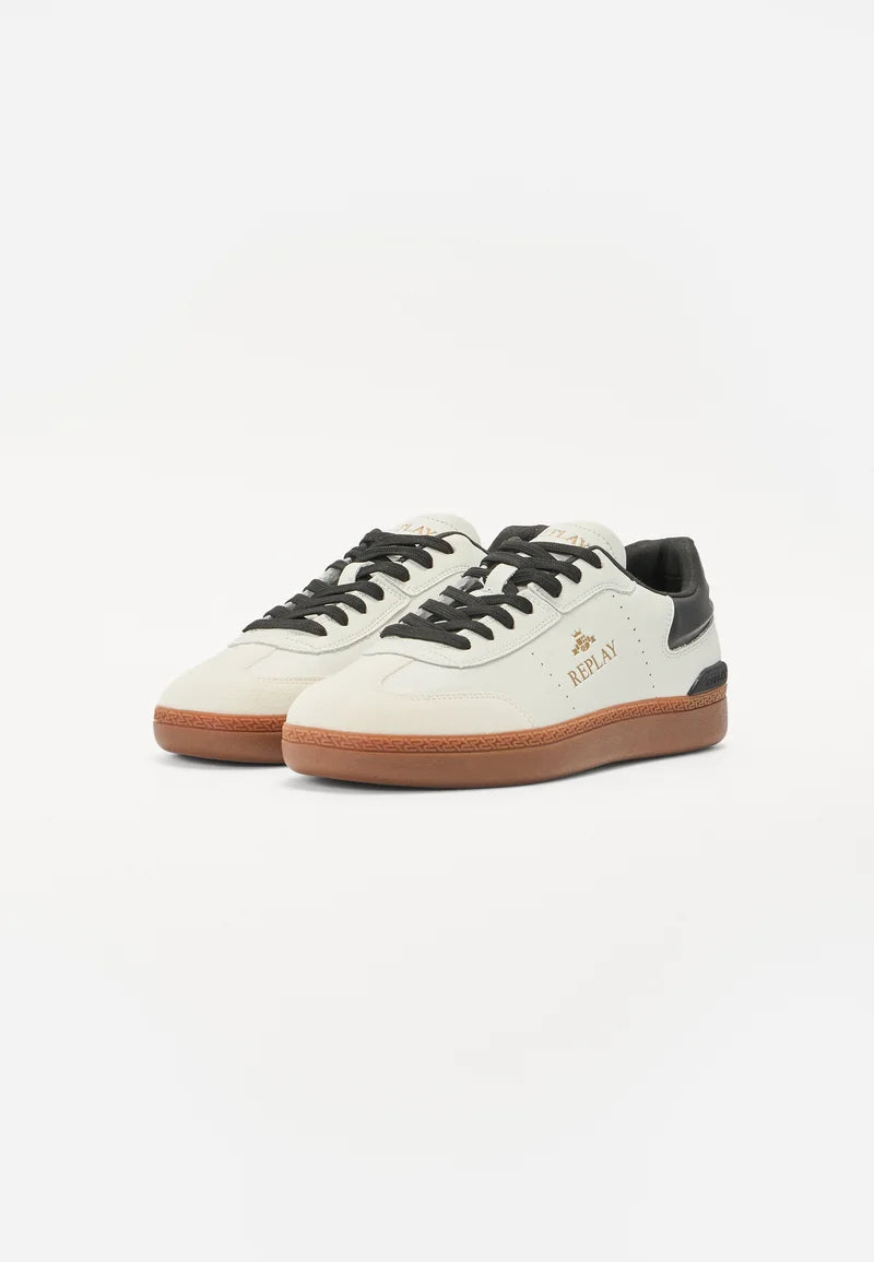 ZAPATILLAS "PYPER DOUBLE" - BLANCO/NEGRO - REPLAY | GMSD7.000.C0002L