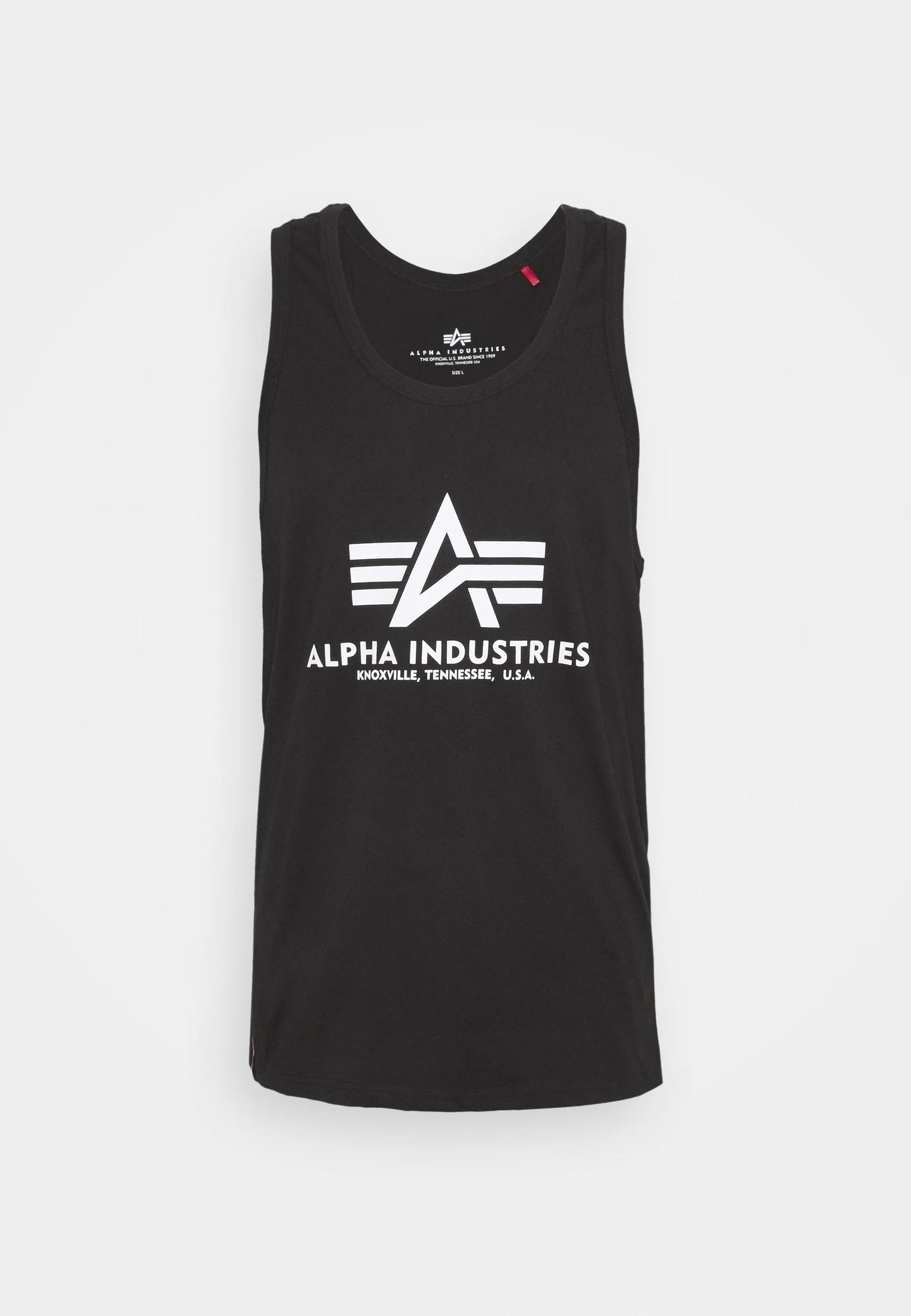 CAMISETA BÁSICA SIN MANGAS - NEGRO - ALPHA INDUSTRIES | 126566