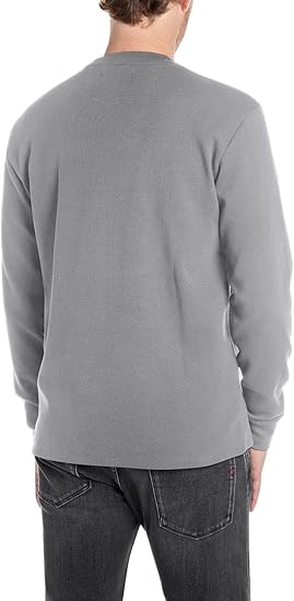 CAMISETA DE MANGA LARGA - GRIS - REPLAY | M3101 .000.85204