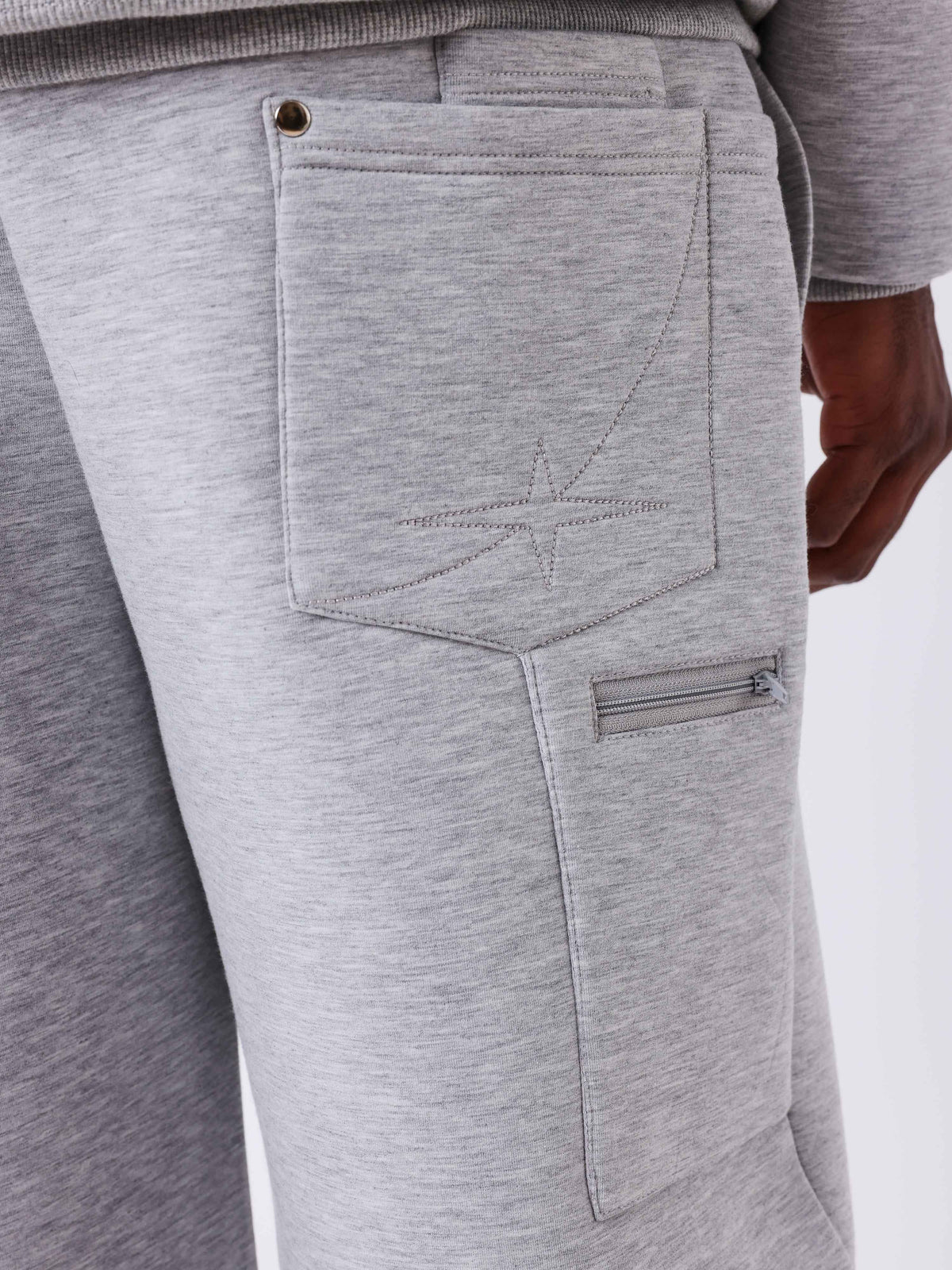PANTALÓN CHANDAL NEOPRENO - GRIS - PROJECT X PARIS | PXP-2644206_GC