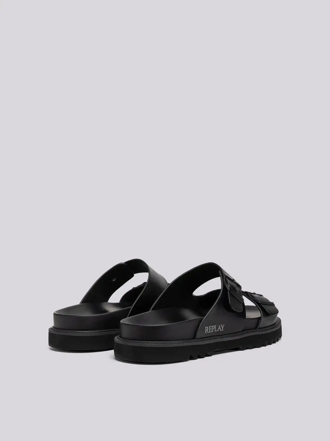 SANDALIAS DE DOBLE TIRA "HALLAN CITY" - NEGRO - REPLAY | GMF5Z.000.C0001S