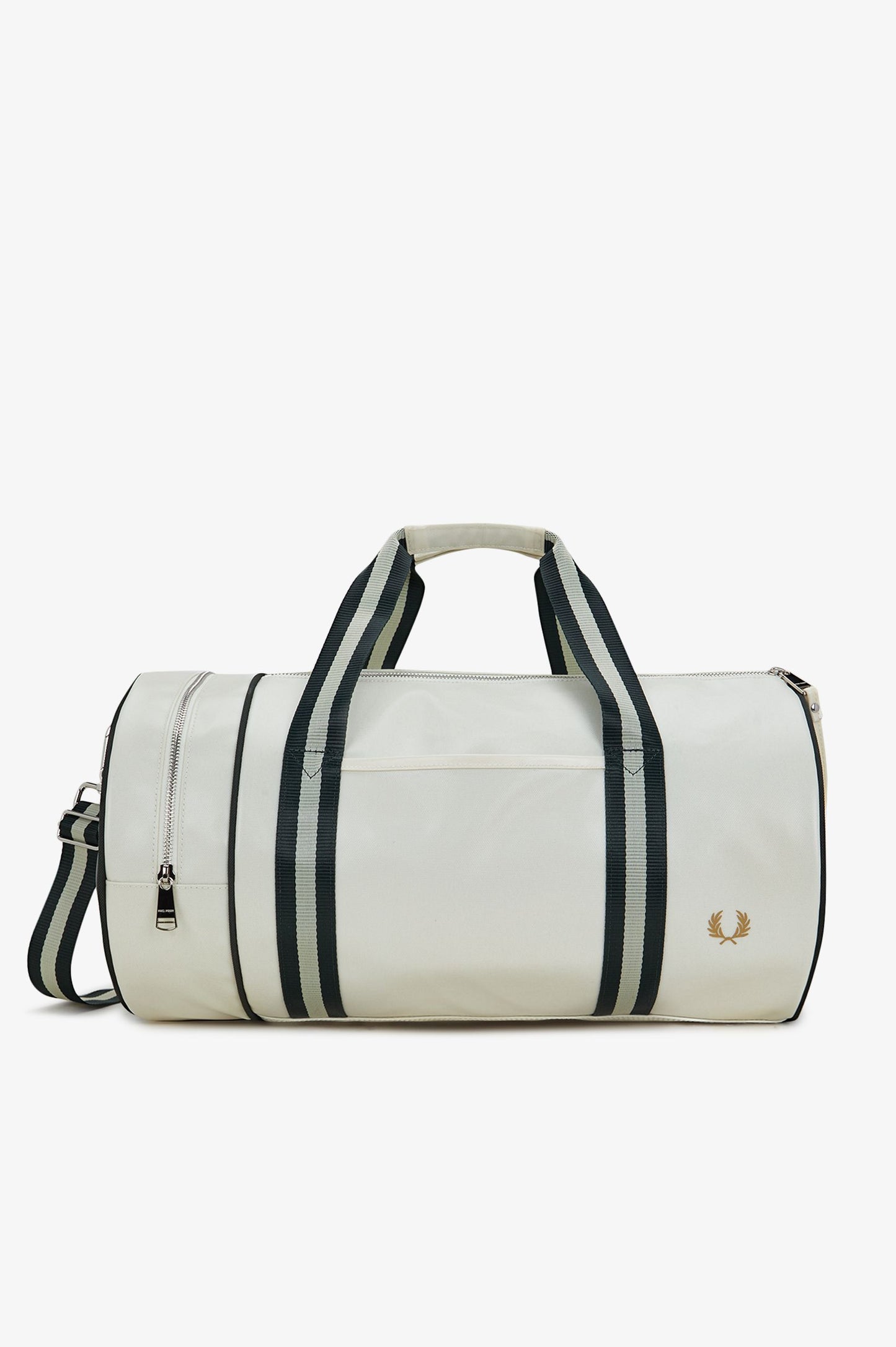 BOLSA DE DEPORTE CLÁSICA - CRUDO/VERDE - FRED PERRY | L7255 V11