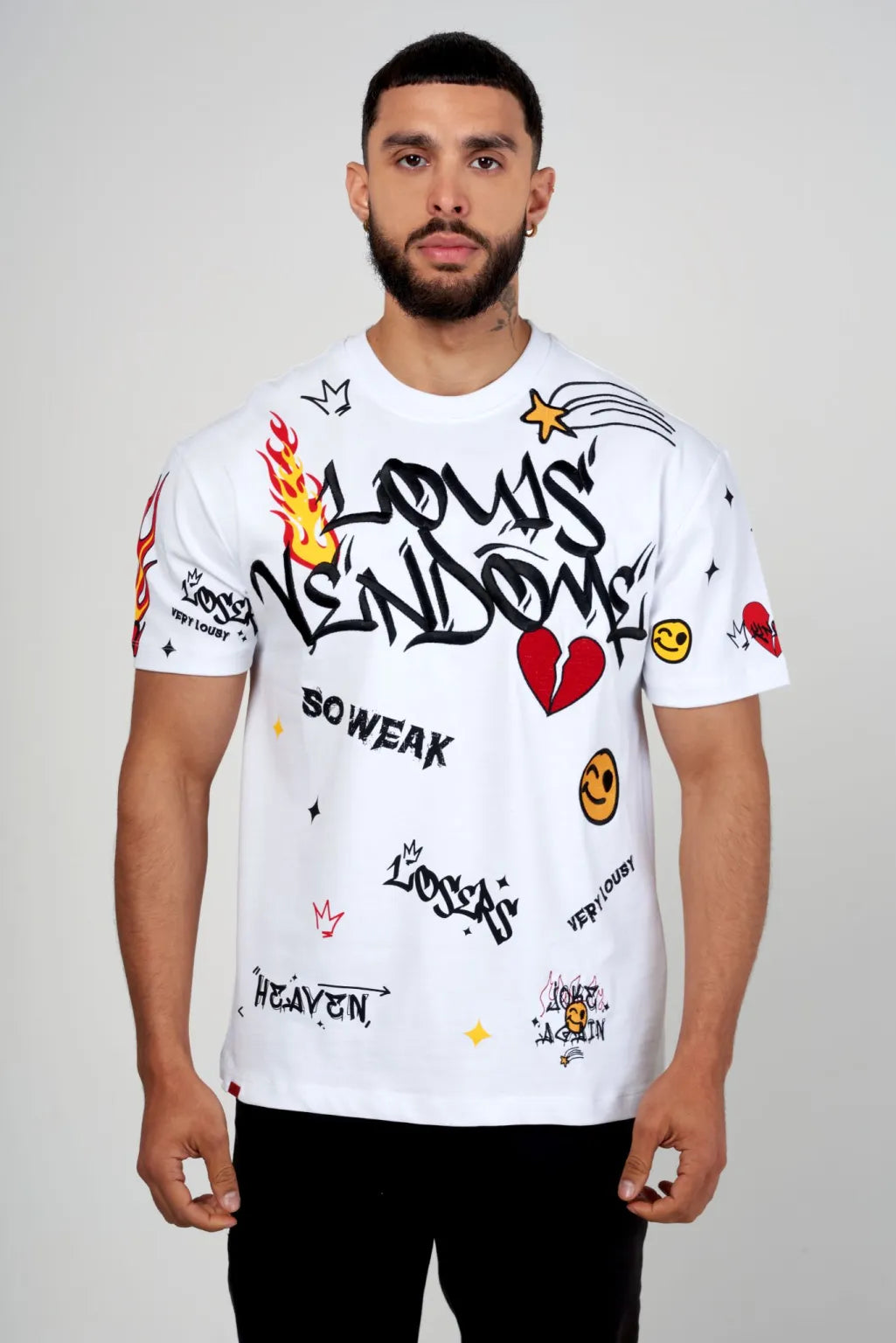 CAMISETA "HEAVEN" - BLANCO - LOUIS VENDOME PARIS | LV L74