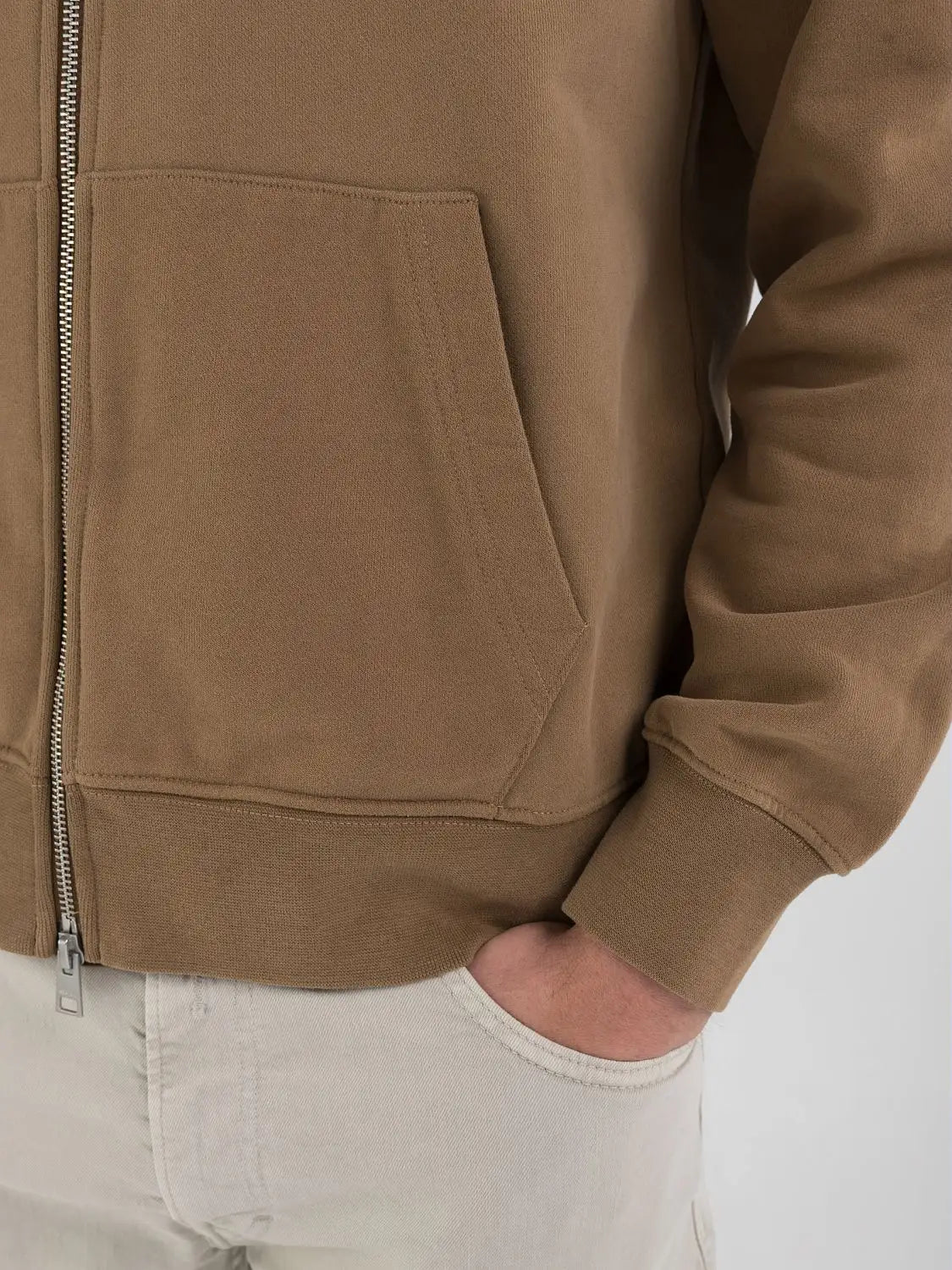 SUDADERA CON CUELLO ALTO Y CREMALLERA - SAFARI - REPLAY | M6973.000.22890CS