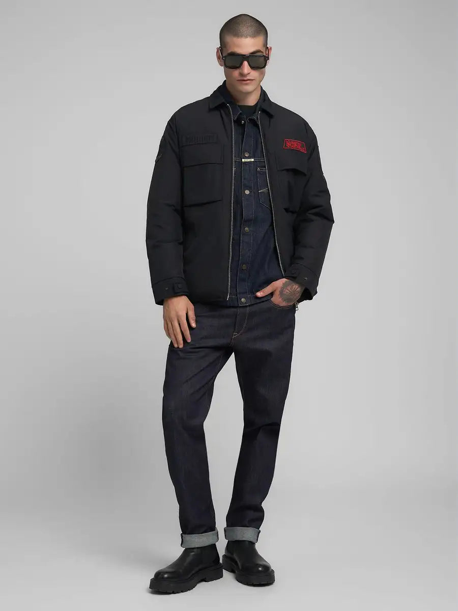 CAZADORA RIDER - NEGRO - REPLAY | M8471 .000.85328