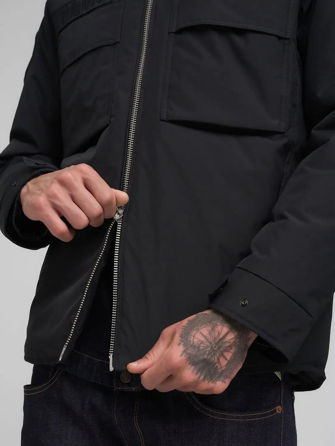 CAZADORA RIDER - NEGRO - REPLAY | M8471 .000.85328
