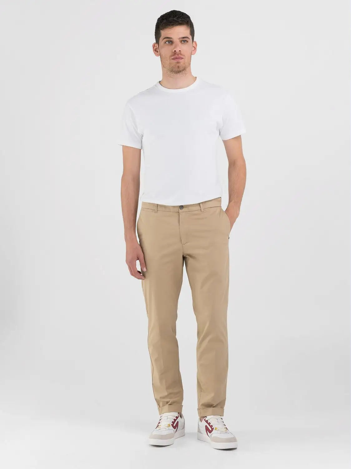 PANTALÓN CHINO SLIM FIT - BEIGE - REPLAY | M9889R.000.8452307
