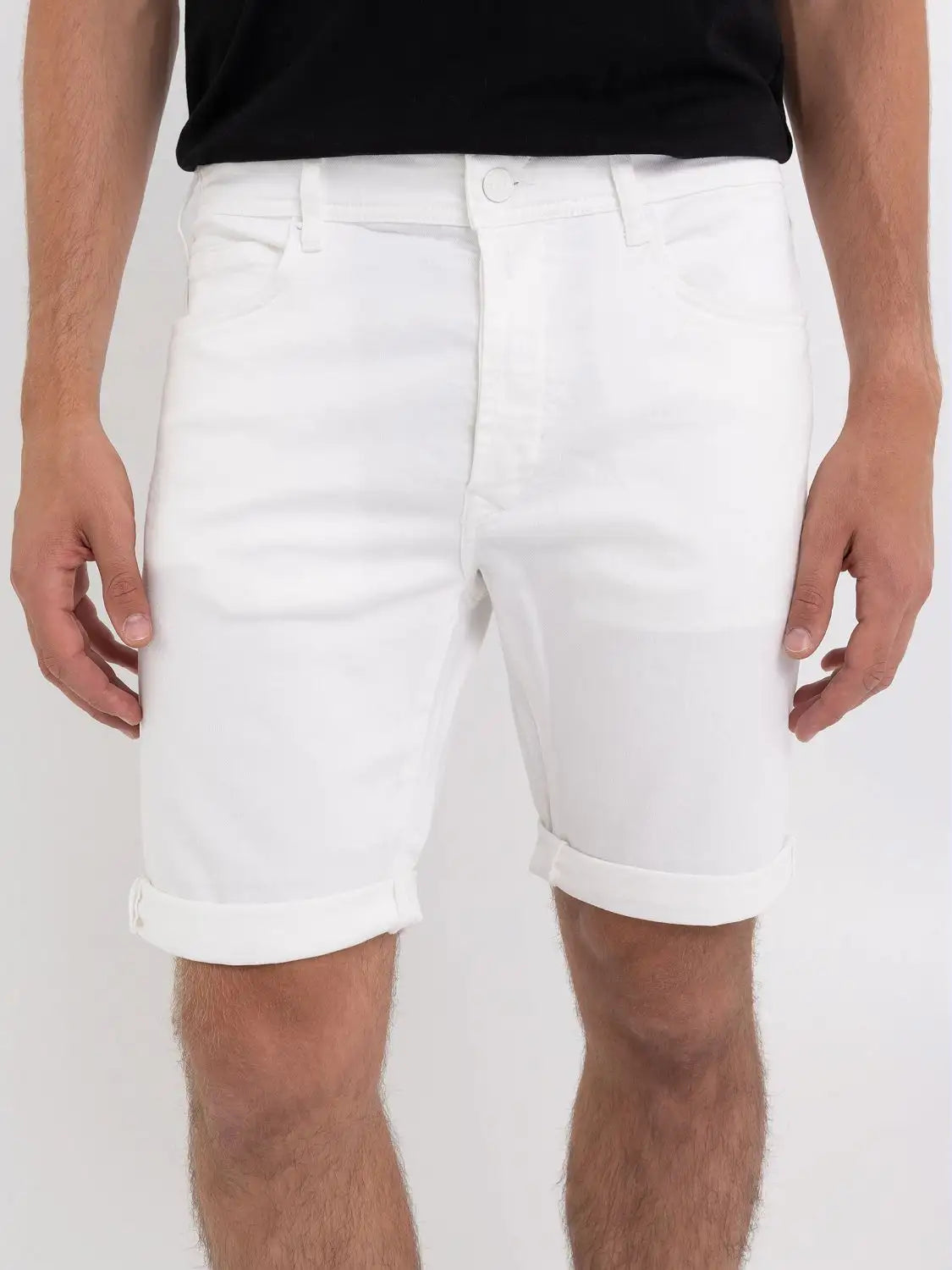 PANTALONES CORTOS VAQUEROS AJUSTADOS TAPERED FIT - BLANCO - REPLAY | MA981Y.000.8005301