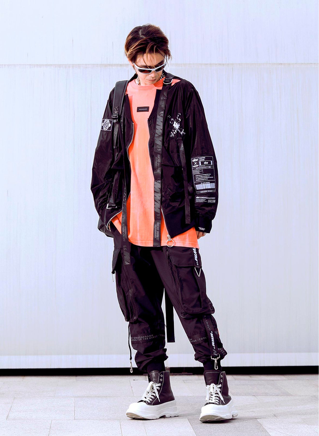 PANTALÓN CARGO - NEGRO - BLACK CAPSULE MOD WAVE MOVEMENT | MW051052318