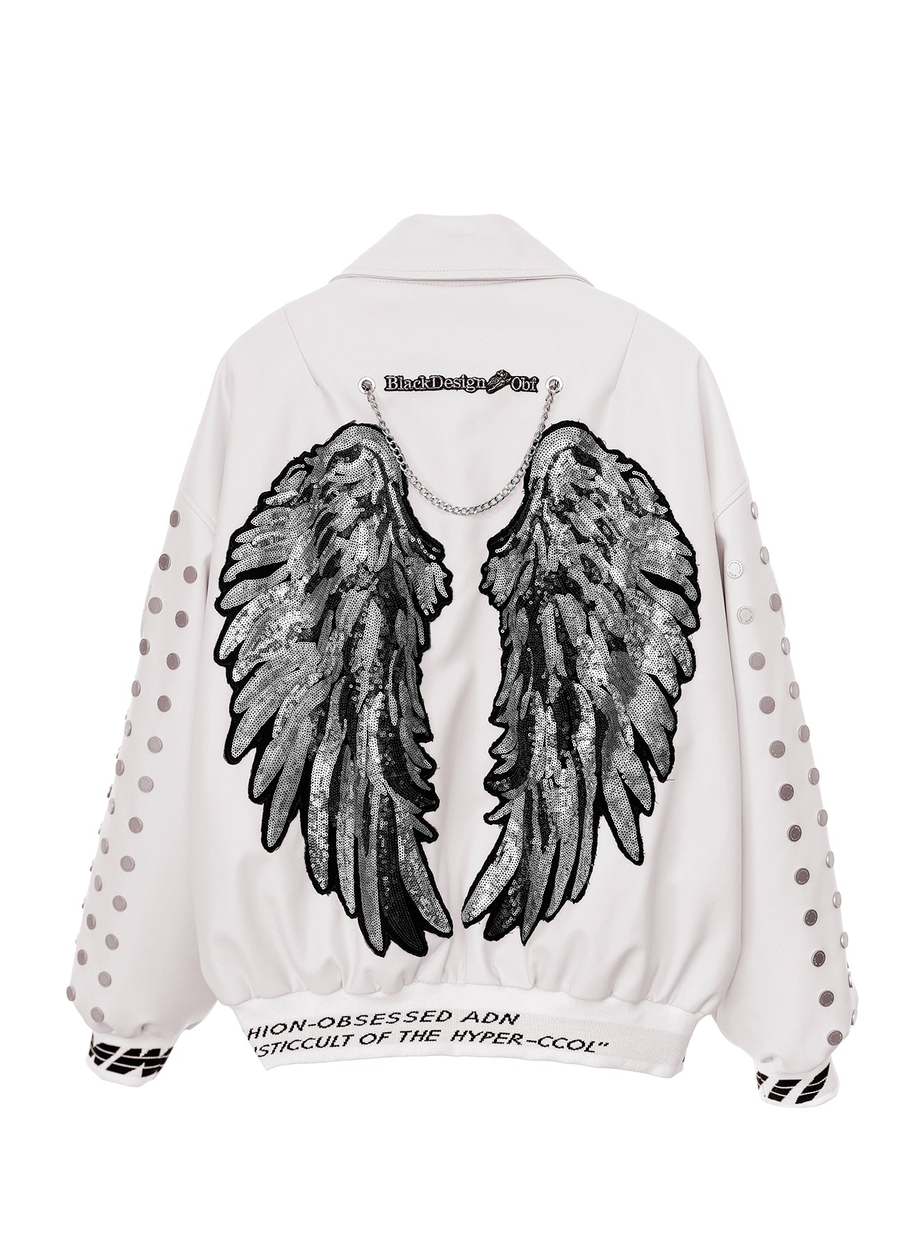 CHAQUETA BOMBER "WINGS" ALAS - ECRU - WINGS CAPSULE MOD WAVE MOVEMENT | MW093070104