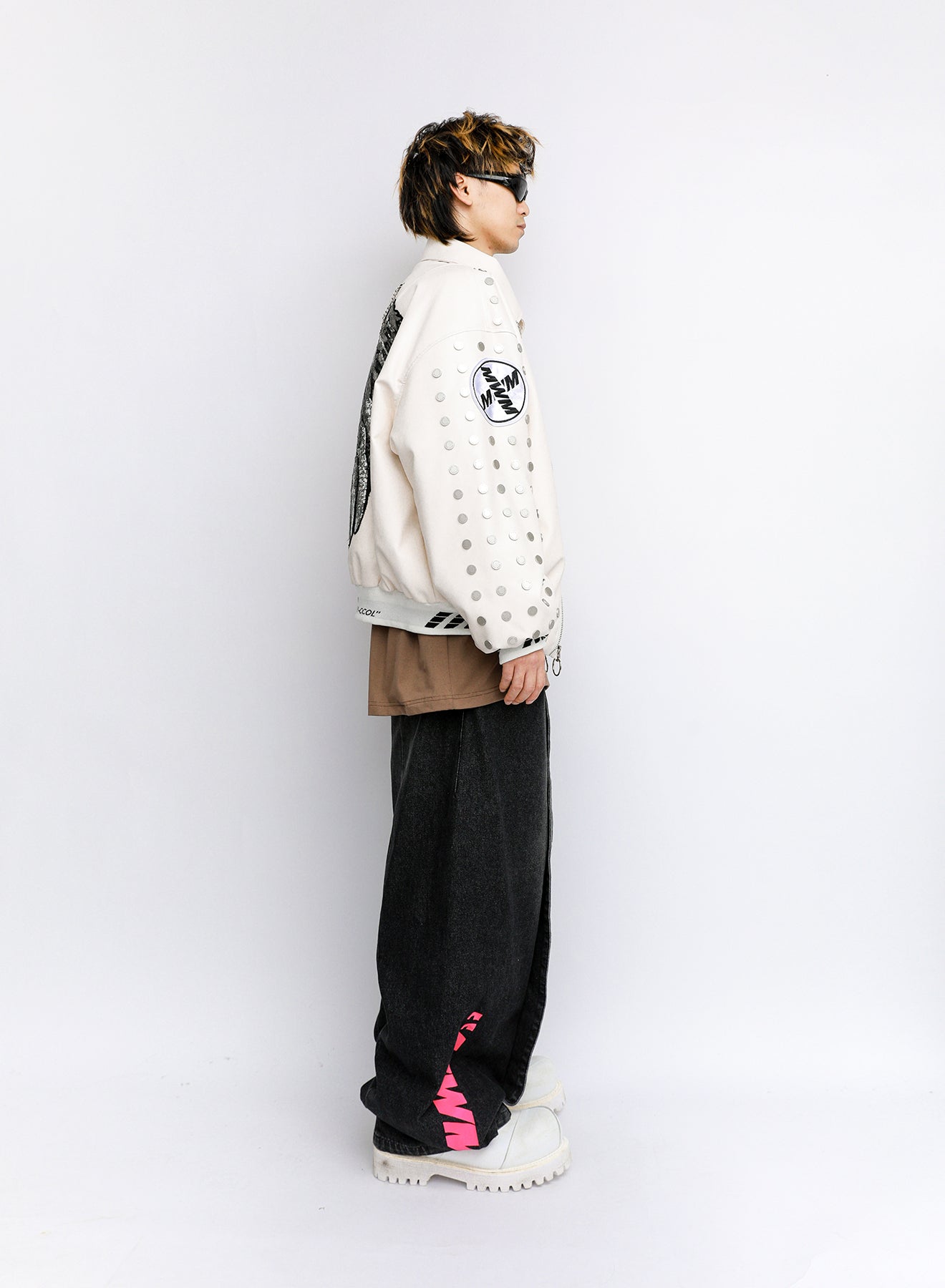 CHAQUETA BOMBER "WINGS" ALAS - ECRU - WINGS CAPSULE MOD WAVE MOVEMENT | MW093070104