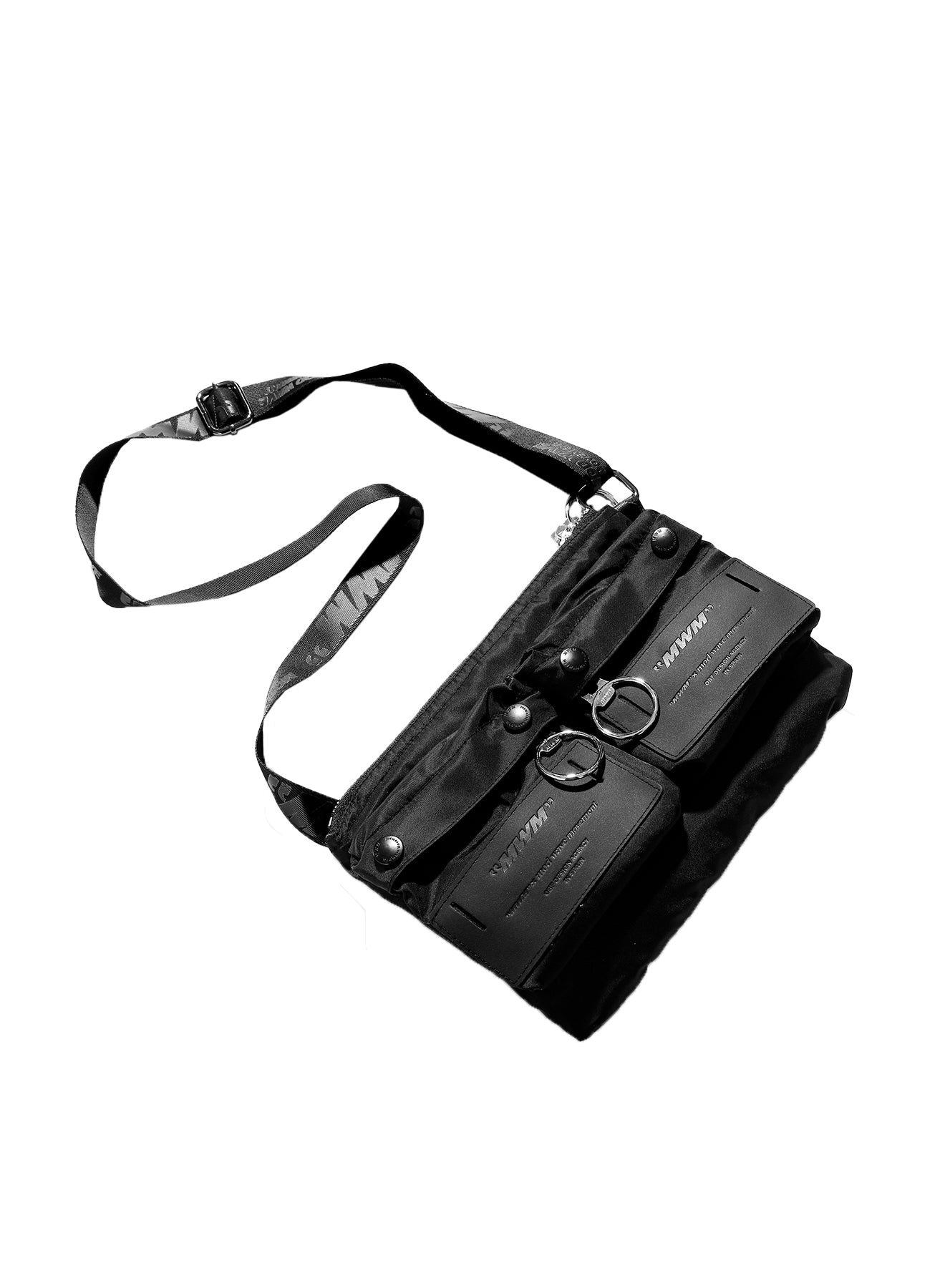 BANDOLERA "BAG" - NEGRO - BLACK CAPSULE MOD WAVE MOVEMENT | MW080221105