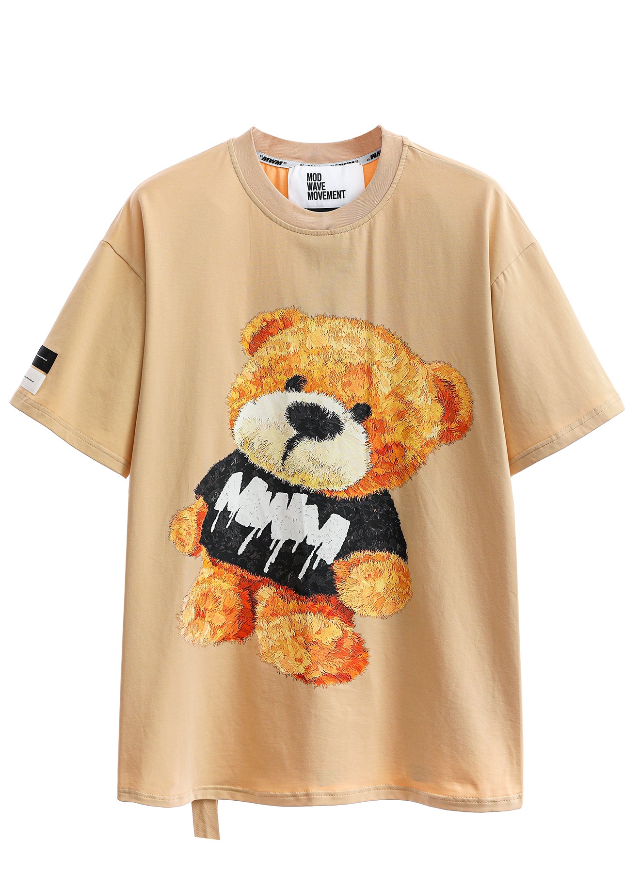 CAMISETA "TEDDY" - BEIGE - TEDDY CAPSULE MOD WAVE MOVEMENT | MW082020591