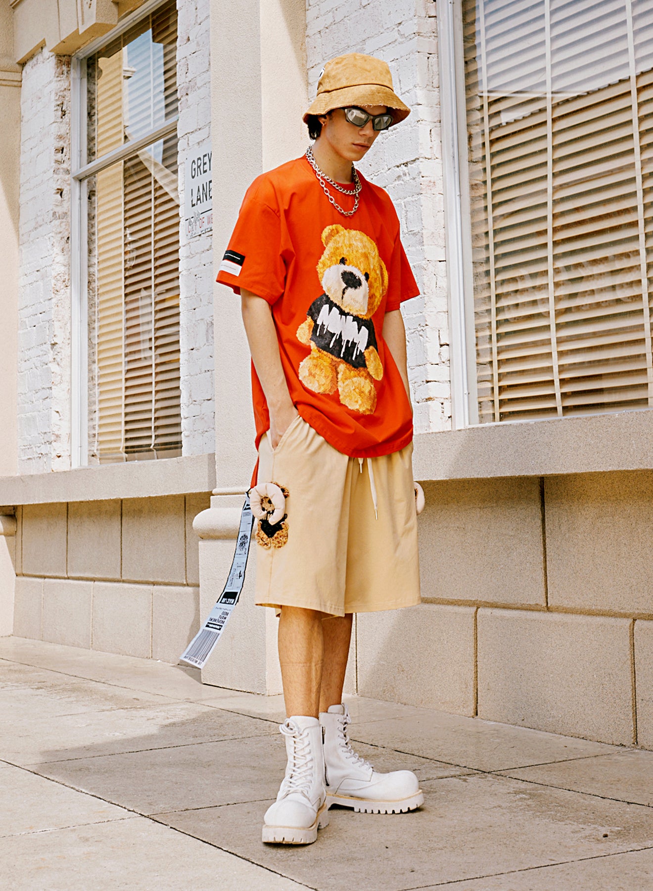 CAMISETA "TEDDY" - ROJO - TEDDY CAPSULE MOD WAVE MOVEMENT | MW082020591