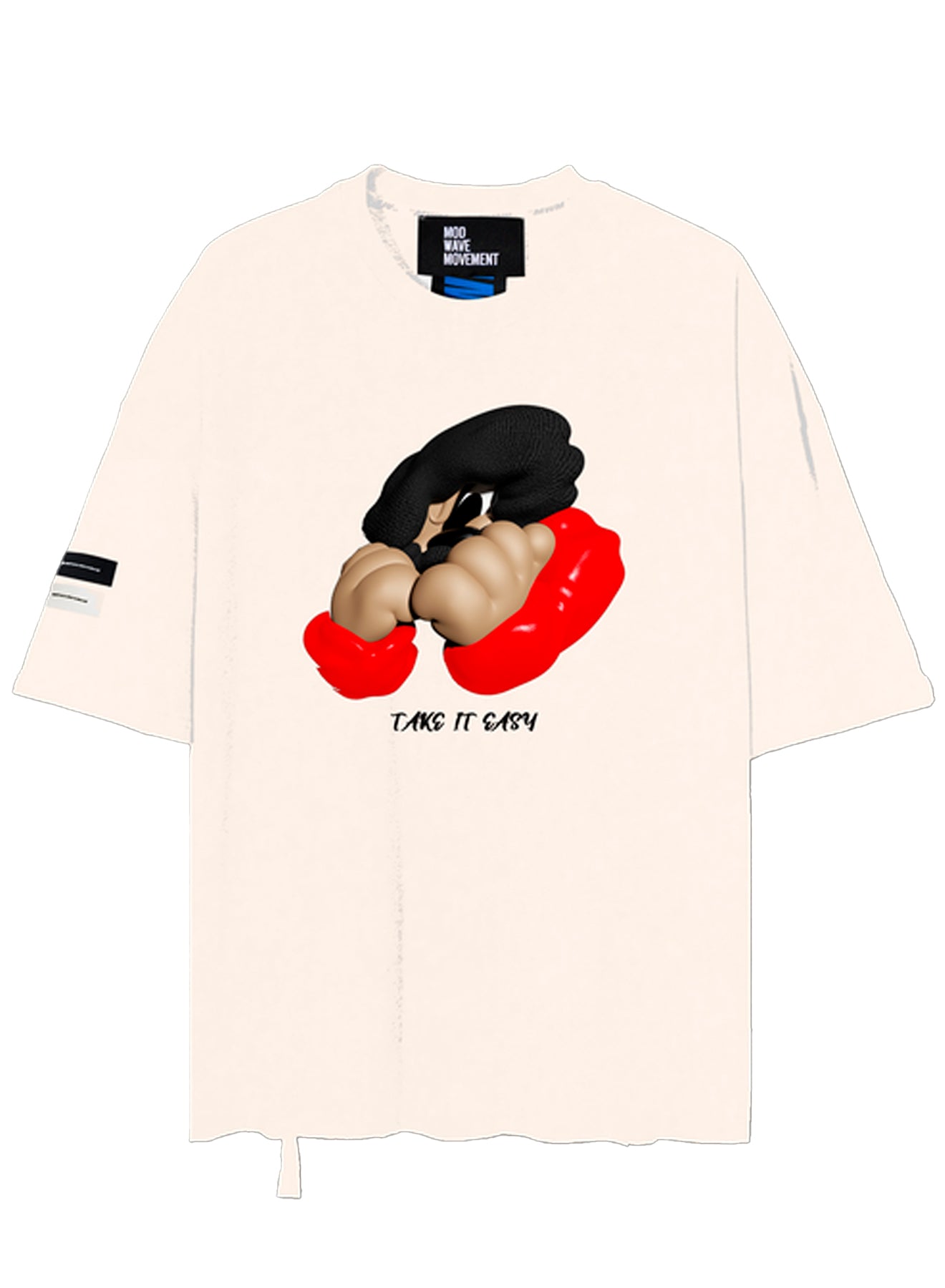 CAMISETA "VANGUARD'S DOG" - BEIGE - TEDDY CAPSULE MOD WAVE MOVEMENT | MW082020622