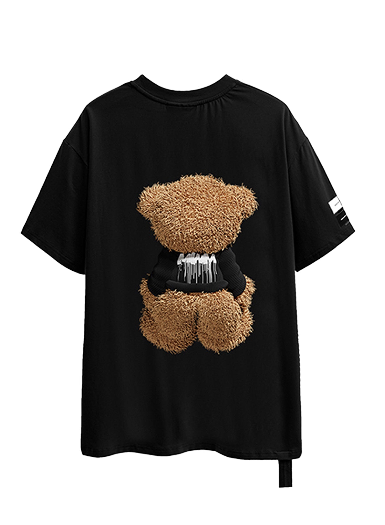 CAMISETA "TEDDY" - NEGRO - TEDDY CAPSULE MOD WAVE MOVEMENT | MW092020058