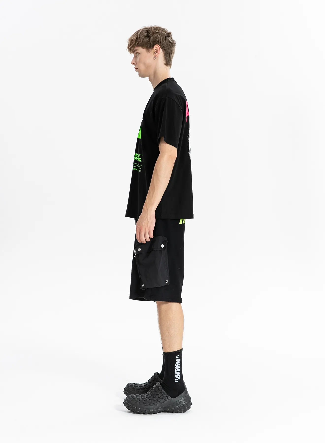 CAMISETA "VD" - NEGRO - VANGUARD'S DOG CAPSULE MOD WAVE MOVEMENT | MW092020470