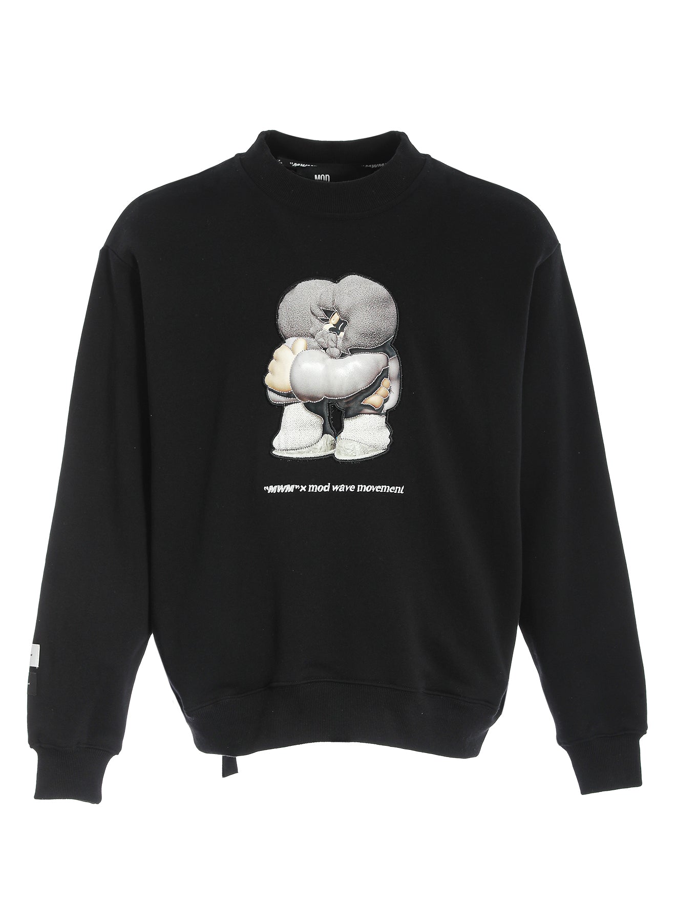 SUDADERA "VANGUARD'S DOG" - NEGRO - VANGUARD'S DOG CAPSULE MOD WAVE MOVEMENT | MW093060087