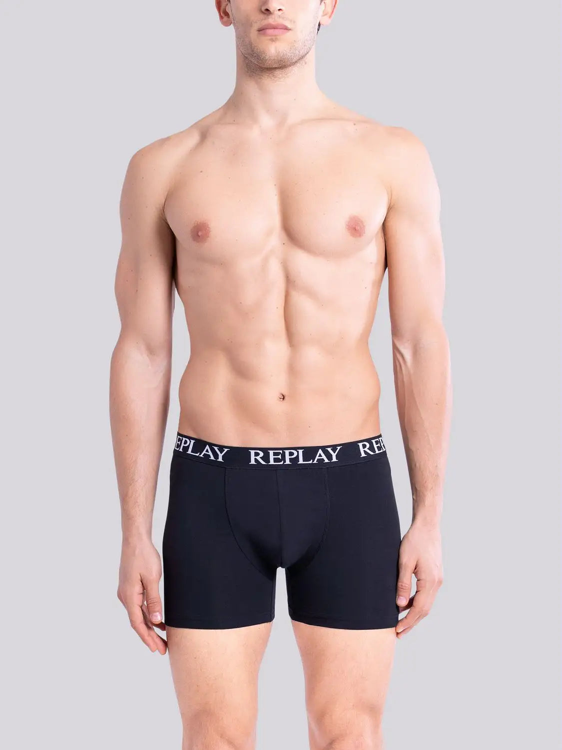 2 PACK CALZONCILLOS BÓXERS TRUNK - NEGRO - REPLAY | TM005 .000.I101005
