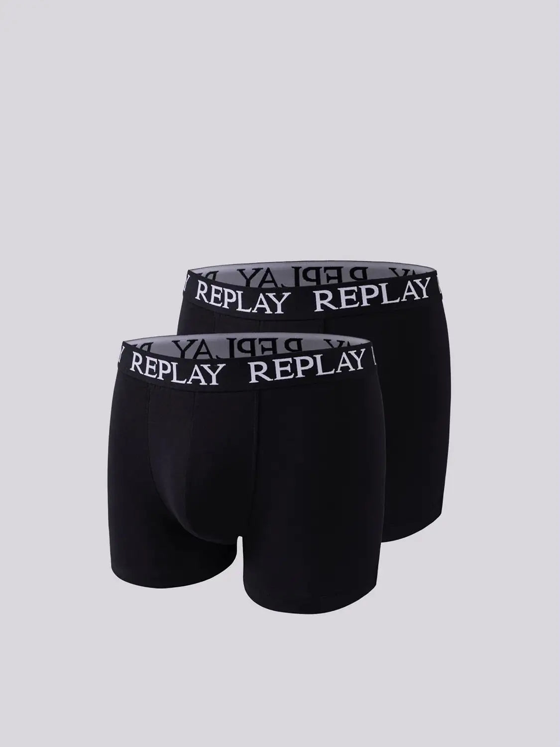 2 PACK CALZONCILLOS BÓXERS TRUNK - NEGRO - REPLAY | TM005 .000.I101005