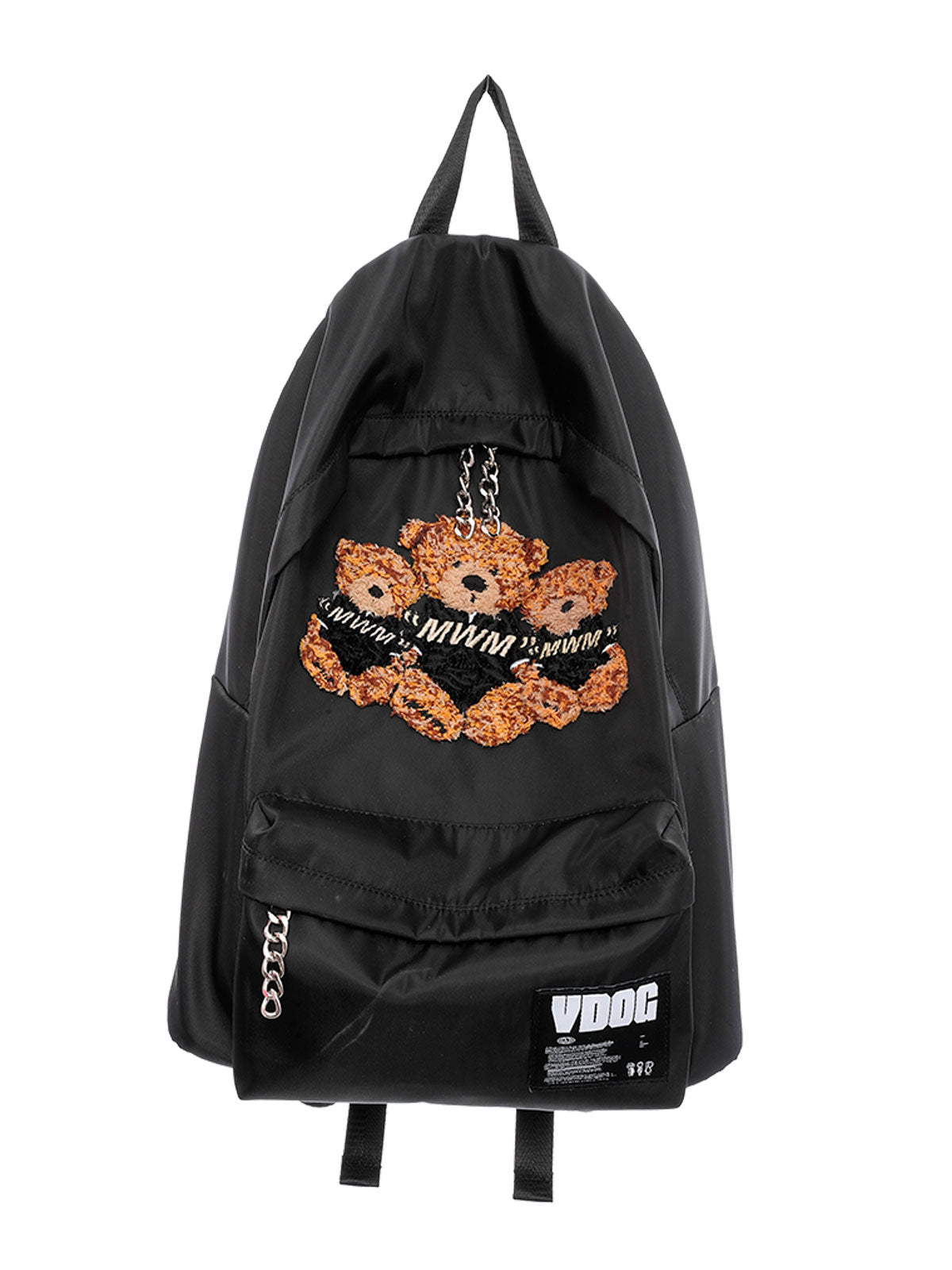 MOCHILA "TEDDY" - NEGRO - TEDDY CAPSULE MOD WAVE MOVEMENT | VD060210165
