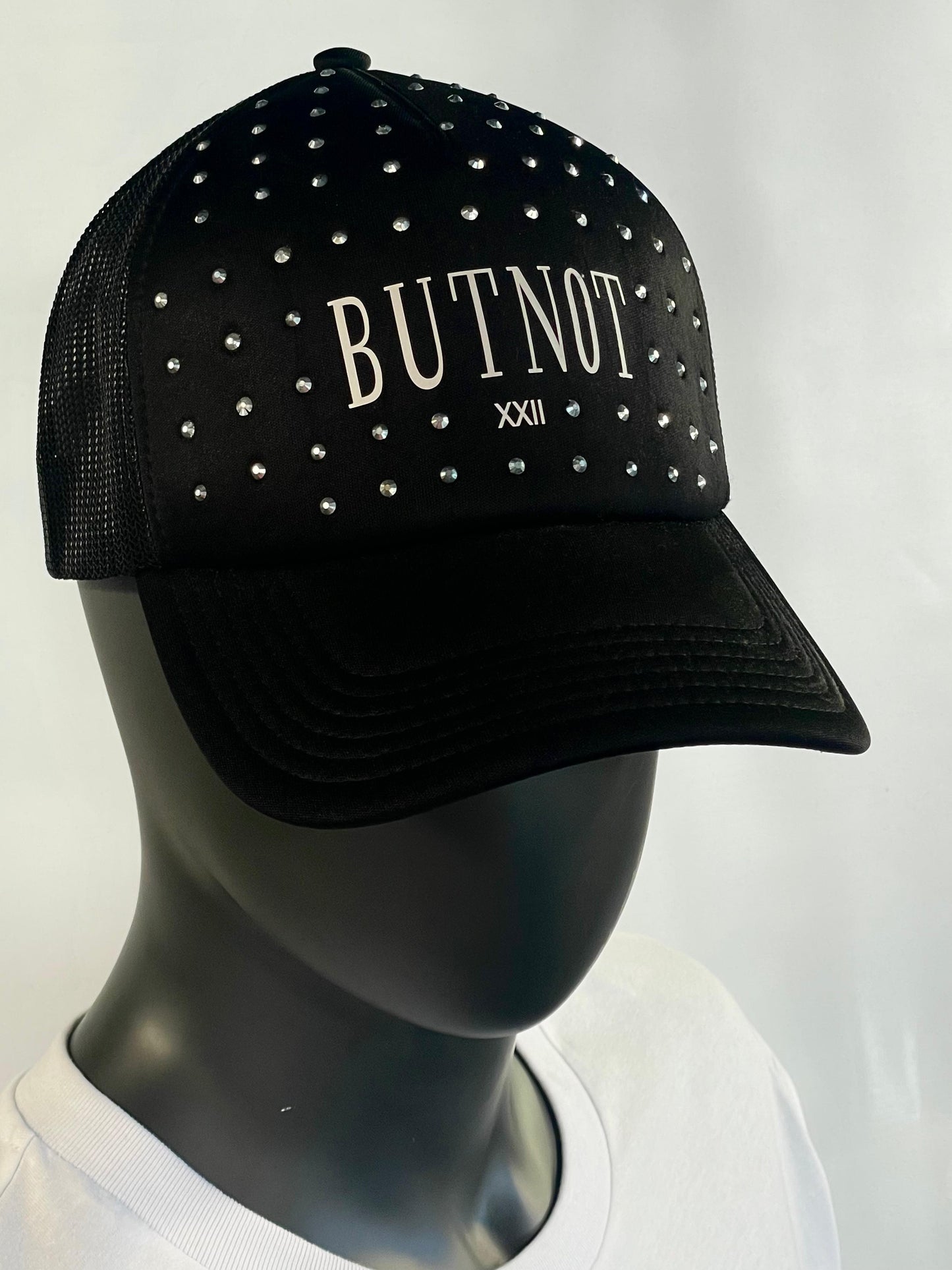 GORRA "LUXURY" - BLACK - BUTNOT - Blue Denim