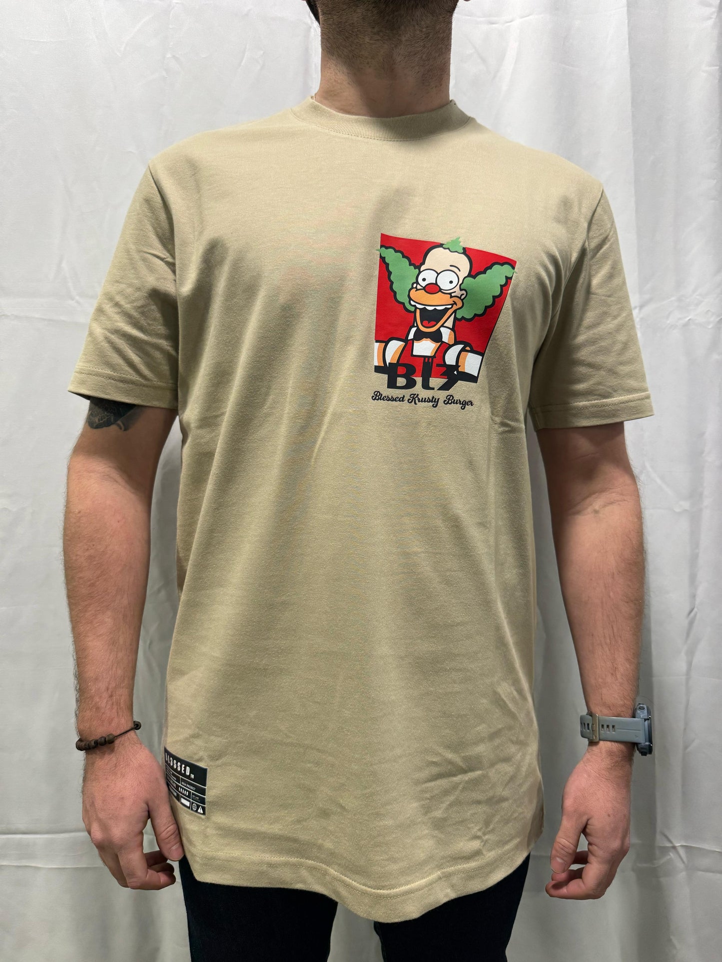 CAMISETA "KRUSTY" - BEIGE - BLESSED BRAND