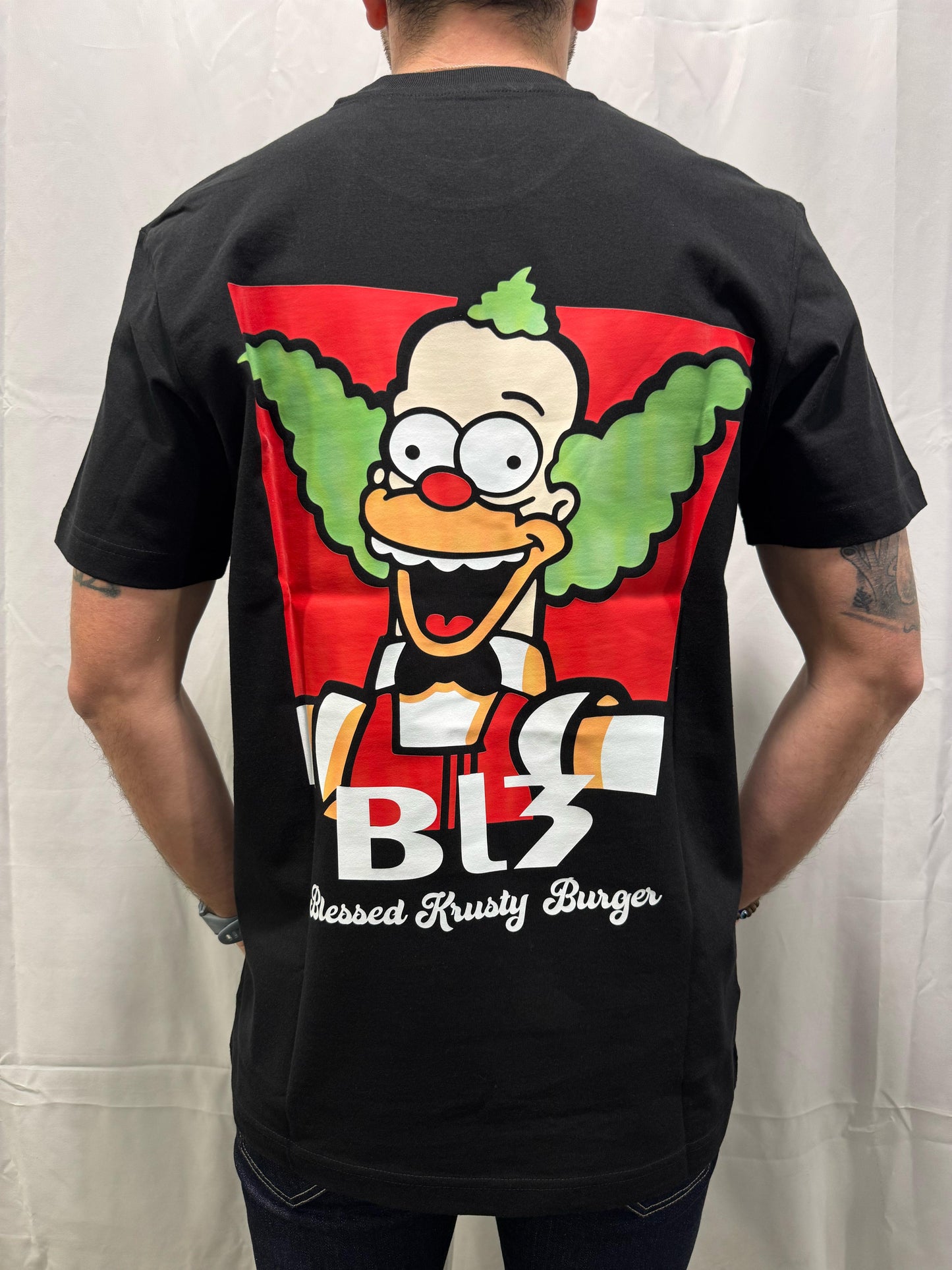 CAMISETA "KRUSTY" - NEGRO - BLESSED BRAND