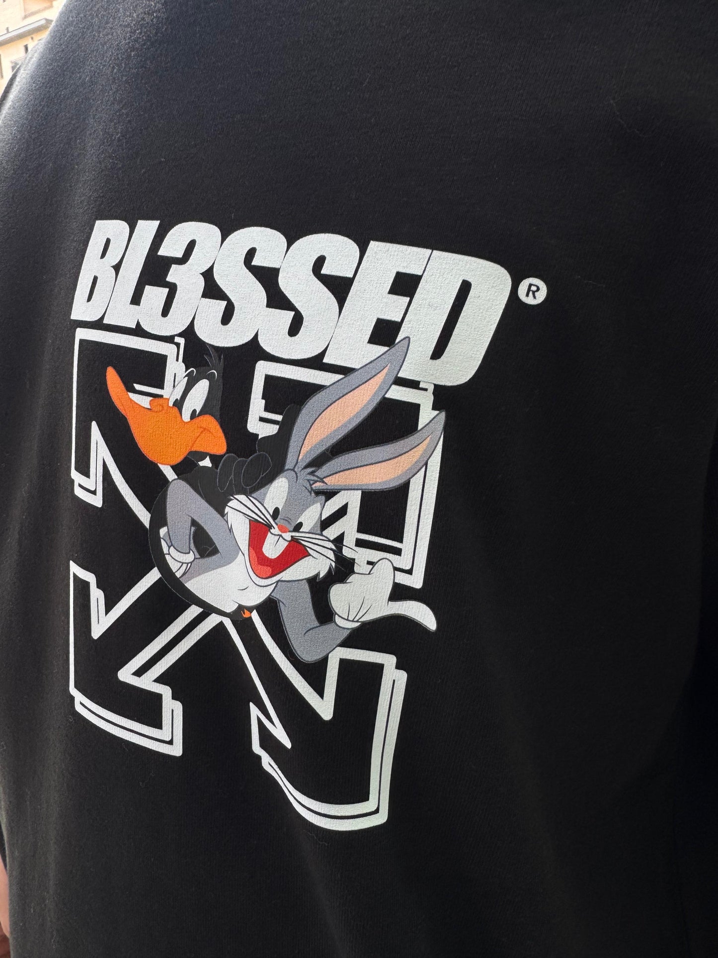 CAMISETA "BUGS BUNNY" - NEGRO - BLESSED BRAND