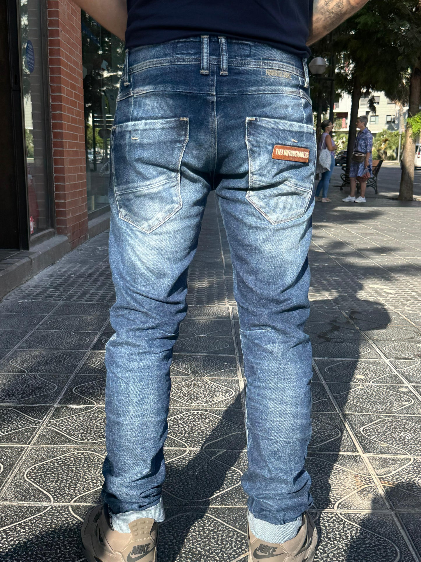 PANTALÓN VAQUERO AJUSTADO SKINNY "EKIM" - AZUL - THE UNTOUCHABLES | THE-2247