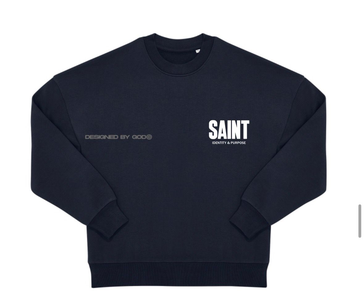 SUDADERA "GLOBAL" - AZUL MARINO - SAINT DEPT