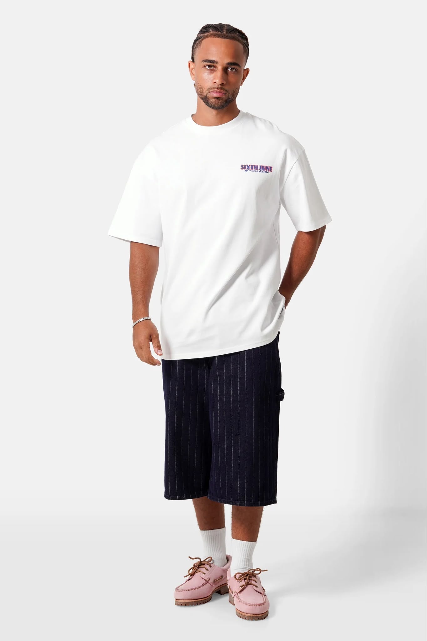 CAMISETA CUBAN CAR - BLANCO - SIXTH JUNE | SJ0132